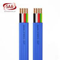 AS/NZS 5000,2 Doppel flach kabel Draht und Erdung kabel 1 mm2 1, 5 mm2 2, 5 mm2 4 mm2 6 mm2 10 mm2 Power Tps Kabel Draht Elektrisches Flach kabel