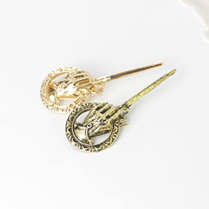 Fabricants en gros de badges de roi en métal antique inspirés de Game of Thrones, artisanat artisanal pour dérivés de même style - Product Image 3