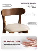 Chaises de bar en bois massif, chaises hautes pour la maison, chaises inclinables, tabourets de bar commerciaux, chaises de bar pour comptoir de restaurant
