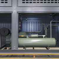 Energiezuinige V-vormige scroll-koelunit met ZB-condensorunit voor het bewaren van groenten en fruit in koelcellen