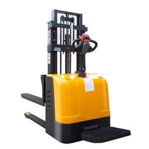Carrello Elevatore Elettrico Semovente con Braccio per Scaffalature da Magazzino, Portata 2000kg, Altezza di Sollevamento 3m-<span class=keywords><strong>5m</strong></span> - Offerta Speciale - Product Image 4