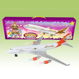 Populares juguetes <span class=keywords><strong>de</strong></span> plástico <span class=keywords><strong>de</strong></span> Airbus avión chico aviones eléctricos avión para la venta al por mayor - Product Image 1
