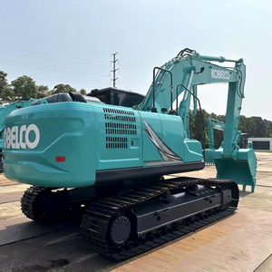 รถขุดไฮดรอลิก Kobelco SK210LC-12 มือสอง เครื่องจักรก่อสร้าง รถขุด Kobelco มือสอง มีสินค้าในสต็อก - Product Image 1