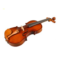Handmade Violin for Beginners with Sound Post Adjustment Glossy Violin High Quality Professional