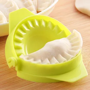 Moldes de plástico para dumplings, herramientas creativas de cocina para modelado de dumplings