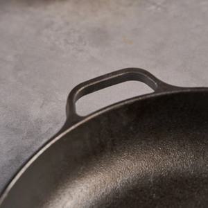 Poêle à frire en fonte de 8,7 pouces, antiadhésive, non revêtue, pour crêpes, en stock entrepôt US, livraison directe, avec boule de fil <span class=keywords><strong>d</strong></span>'acier offerte - Product Image 3