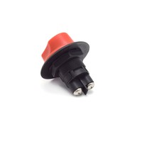 Interrupteur de coupure universel étanche 50A 24VDC pour double batterie, idéal pour l'installation automobile