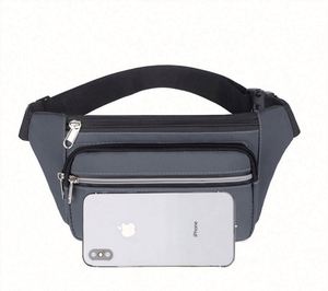 Travel Sport Nylon Waist <b>Pack</b> <b>Waterproof</b> Mountain Cycling Running Belt Waist Bag for Men - Product Image 6