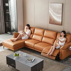 Maxky Massage Stoel Sofa Moderne Technologie Stof Sofa Italiaanse Stijl Eerste Klas Elektrische Functie Driezits Sofa