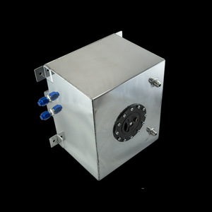 Universal Aluminum <b>Polished</b> Fuel Tank 30L Portable For <b>Car</b> Modification Retrofit Upgrade - Product Image 4