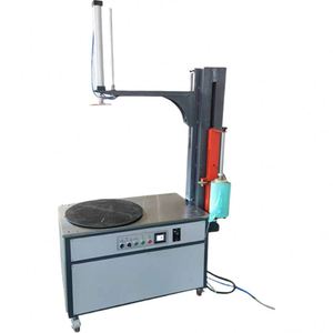 Machine d'emballage automatique verticale pour palettes, pour boîtes en mousse, cartons, boîtes en bois, cintres à vêtements, coffres métalliques et palettes - Product Image 2