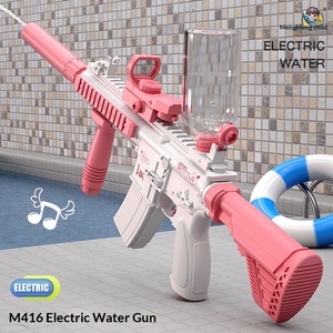 Pistola ad Acqua Elettrica M416 per Bambini, Completamente <span class=keywords><strong>Automatica</strong></span>, ad Alta Pressione, Ricaricabile, per Tutte le Età - Product Image 2