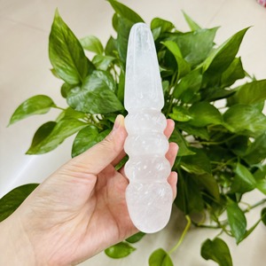 Yoni tongkat penyembuhan alami kuarsa Dildo batu permata Penis mainan seksi dewasa tongkat seksi orgasme perangkat masturbasi - Product Image 3