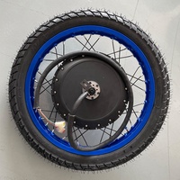 Kit de Conversion Moteur Électrique de Moyeu de Vélo Électrique Haute Vitesse 8KW 72V 8000W QS273 V3 V4, Moteur 3.5T 4T 5T