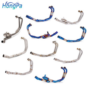Silencieux d'Échappement à <span class=keywords><strong>Coude</strong></span> Modifié en Acier Inoxydable pour <span class=keywords><strong>Moto</strong></span> Yamaha Yzf-R3 R25 Mt03 R3 - Product Image 1