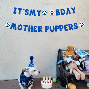 Đó là bday của tôi vật nuôi sinh nhật bên trang trí tường treo giấy cờ Bunting biểu ngữ cho trở lại trường học và Halloween - Product Image 6