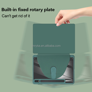 เคสหนังแบบพับได้พร้อมที่เสียบปากกา,ที่ใส่แท็บเล็ตหมุนได้ <span class=keywords><strong>S8</strong></span>อัลตร้า14.6นิ้ว SM-X900 X906 360 - Product Image 6