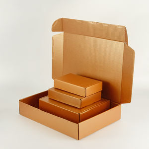 Boîte d'expédition personnalisée en carton rigide et durable de couleur marron, prix fabricant, plusieurs tailles - Product Image 3