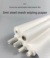Rouleau de papier essuie-tout sans peluches Weizhongkang personnalisé pour pochoirs SMT, compatible avec les imprimantes DEK, pour le nettoyage de la pâte à souder et des mailles en acier