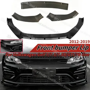 สปอยเลอร์กันชนหน้าสำหรับ Golf 7/7.5/7.5R/GTI/7 R-line ชุดแต่งกันชนล่าง ป้องกันการชน ครอบกันชน - Product Image 1