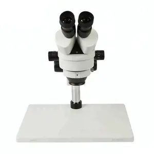 7X-45X Zoom LED Light Binocular Microscope For Phone PCB BGA Inspection Profession Stereo Industrial Microscope