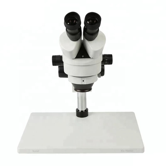 7X-45X Zoom LED Light Binocular Microscope for Phone PCB BGA Inspection Profession Stereo Industrial Microscope