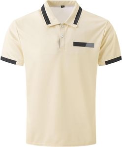 Polo homme de luxe, nouveau style, sur mesure, 100% coton, coupe ajustée, printemps-été, streetwear, t-shirt polo - Product Image 1