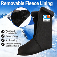Bottes de pêche en EVA pour hommes |   Bottes d'hiver 100 % imperméables, chaudes, isolées, durables, légères, antidérapantes, mi-mollet, pour la pêche et les activités de plein air