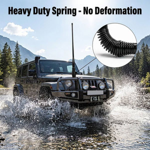<span class=keywords><strong>Antenna</strong></span> CB UHF 6.0dBi 477MHz per Camion 4x4, <span class=keywords><strong>Antenna</strong></span> Off-Road in Fibra di Vetro, Base a Molla Rinforzata Stile KN, Prezzo di Fabbrica - Product Image 2