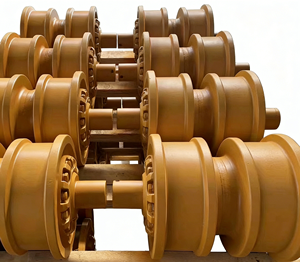 D5C/D5G/D5K D6R/D6T/D7R/D7T Caterpillar Dozer Double Flange <strong>Idler</strong> Wheel <strong>Roller</strong> 620-6402 / 309-7676/245-9952 / 246-0780/184-6308 - Product Image 4