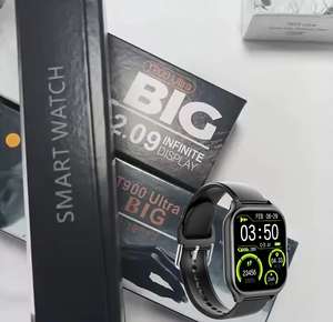 Montre Intelligente T900 Ultra Personnalisée au <span class=keywords><strong>Meilleur</strong></span> Prix 2026, Écran TFT, Bracelet en Gel de Silice, Montre Connectée Sans Fil T900Ultra - Product Image 6