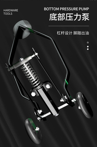 Bomba de Grasa Neumática de Alta Presión de 6L con Pedal de 2m/4m, Distribuidor de Grasa, Inyector de Aceite, Máquina Lubricadora - Product Image 4