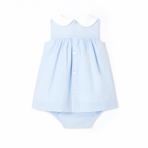 Vestito estivo per neonata ed estate Set di graziosi vestiti blu per il giorno della nascita di pasqua per <span class=keywords><strong>12</strong></span> <span class=keywords><strong>mesi</strong></span> 4 <span class=keywords><strong>mesi</strong></span> vestiti per bambine - Product Image 2