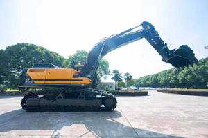 Pelleteuse hydraulique HYUNDAI HX405L d'occasion avec disjoncteur Meilleure vente Prix EXW Machines de terrassement - Product Image 5