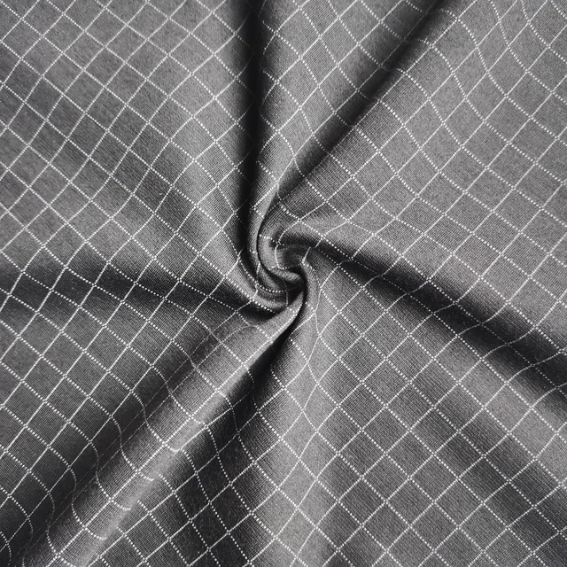 Hot selling ponte roma fabric plaid polyester rayon for men suiting 2026
