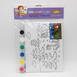 Bộ Tranh Vải Bố Cho Trẻ Em Sản Phẩm Mới Hàng Nhà Máy Bộ Tranh Vẽ Để Bàn Cỡ Nhỏ Bộ Tranh Vẽ Bằng Sơn - Product Image 3