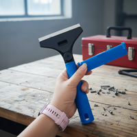 Grattoir multifonctionnel industriel OEM à lame de rasoir, outil de nettoyage DIY pour fenêtres, carreaux et plaques de cuisson avec lame à changement rapide