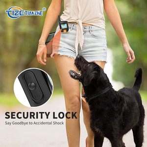 Wiederauf lad bares elektrisches Training Aggressives Anti-Barking-wasserdichtes Hunde trainings halsband Remote Dog Bite Training Shock Collar - Product Image 2