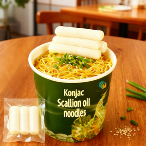 低カロリーネギ油ライスケーキ炒め麺インスタント麺低脂肪グルテンフリーKonjac麺 - Product Image 1