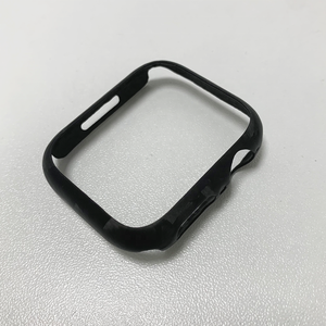Custodia in Vera Fibra di Carbonio Ultra Sottile Opaca Nera di Alta Qualità per <span class=keywords><strong>Apple</strong></span> <span class=keywords><strong>Watch</strong></span> 7 8 9 44 45mm - Product Image 5