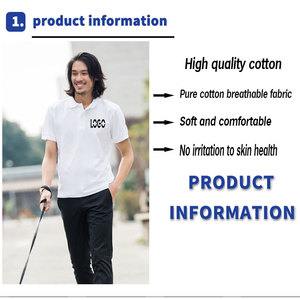 เสื้อเชิ้ตผู้ชายสำหรับฤดูร้อน-โพลีเอสเตอร์ 100% แขนสั้น ปักโลโก้ เป็นมิตรกับสิ่งแวดล้อม สวมใส่สบายๆ - Product Image 2