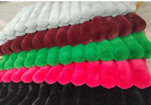 Faux <span class=keywords><strong>Chinchilla</strong></span> Piel artificial Corte ranura Faux Rabbit Fur Ropa Zapatos Material Equipaje Juguete <span class=keywords><strong>Tela</strong></span> <span class=keywords><strong>de</strong></span> felpa - Product Image 6