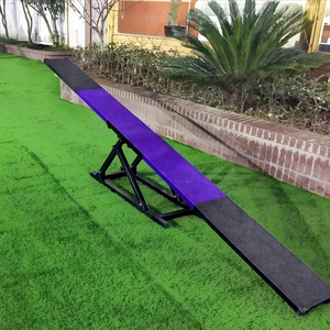 Balancín de Agilidad para Perros de Aluminio Resistente de 12 pies, para <span class=keywords><strong>Entrenamiento</strong></span> <span class=keywords><strong>Canino</strong></span> en Exteriores - Product Image 4