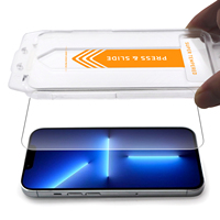 Protection d'écran en verre trempé anti-poussière et confidentialité avec alignement automatique, applicateur facile et support sans poussière pour iPhone 17 16 Pro Max