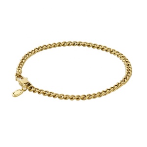 2025 venta al por mayor nueva Alta Calidad fina moda al por mayor 18K chapado en oro pulsera de acero inoxidable joyería pulsera de moda para hombres - Product Image 1