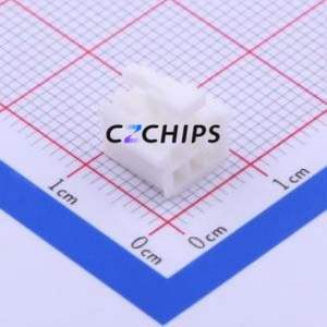 A2008H-2x3P Housing (Wire-to-Board / Wire-to-Wire) P=2mm Connector ( Jack Structure: 2x3P )( Pitch: 2mm )( Row Spacing: 2mm ) - Product Image 1
