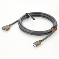 PoCL Camera Link MDR26 a SDR26 Conjunto de cable de cadena de arrastre macho para tarjeta receptora de captura de marco de visión artificial AVT Dalsa CCD