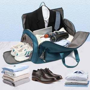 Bolsa de Viaje de Nailon Ligera de Alta Gama, Venta al por Mayor de Fábrica, Maleta Plegable Impermeable y Moderna con Asa Suave y Cierre de Cremallera - Product Image 3