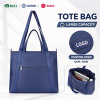 Sac fourre-tout léger en nylon composite pour femme, idéal pour les trajets quotidiens et les voyages, vente en gros directe usine OEM