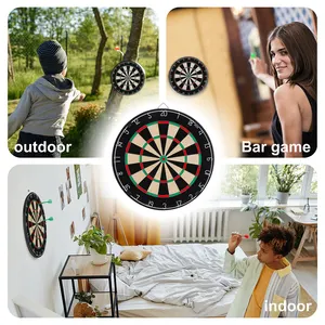 Classic Reissue Cible De Flechettes Dart Board Game Magnetic Dart Board For Camp Activities